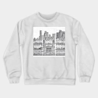 Typewriter Art: Greenwich Park Crewneck Sweatshirt